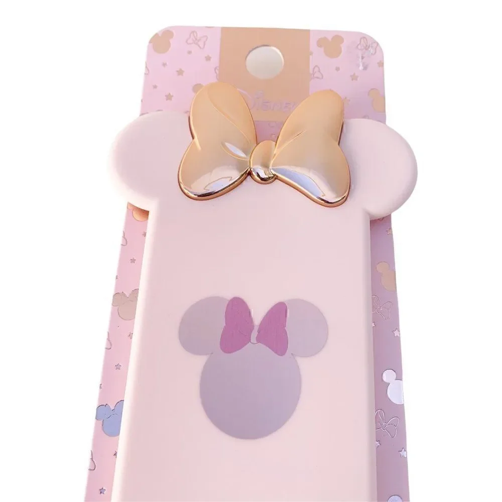 Disney Womens Multicolor Minnie Mouse Rubber Handled Paddle Hair Brush One Size